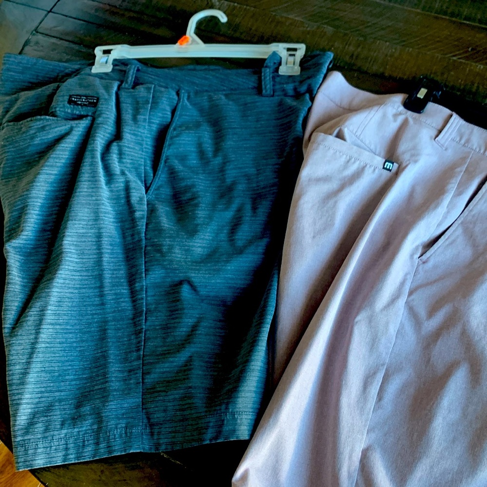 Travis Matthew Shorts, two pairs.